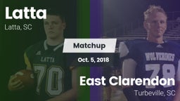Matchup: Latta vs. East Clarendon  2018