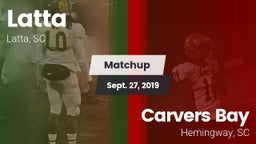 Matchup: Latta vs. Carvers Bay  2019