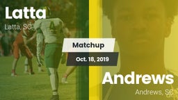 Matchup: Latta vs. Andrews  2019
