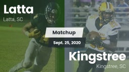 Matchup: Latta vs. Kingstree  2020