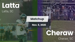 Matchup: Latta vs. Cheraw  2020