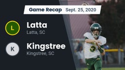 Recap: Latta  vs. Kingstree  2020