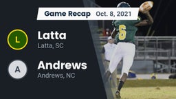 Recap: Latta  vs. Andrews  2021