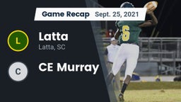 Recap: Latta  vs. CE Murray 2021