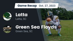 Recap: Latta  vs. Green Sea Floyds  2023