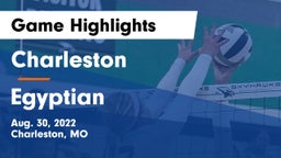 Charleston  vs Egyptian Game Highlights - Aug. 30, 2022