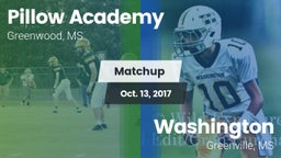 Matchup: Pillow Academy vs. Washington  2017