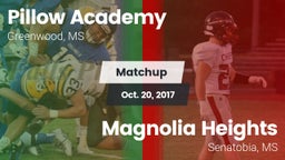 Matchup: Pillow Academy vs. Magnolia Heights  2017