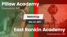 Matchup: Pillow Academy vs. East Rankin Academy  2017