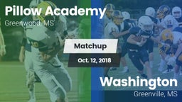 Matchup: Pillow Academy vs. Washington  2018