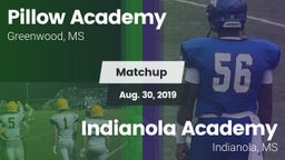 Matchup: Pillow Academy vs. Indianola Academy  2019