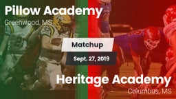 Matchup: Pillow Academy vs. Heritage Academy  2019