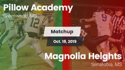 Matchup: Pillow Academy vs. Magnolia Heights  2019