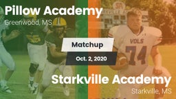 Matchup: Pillow Academy vs. Starkville Academy  2020