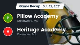 Recap: Pillow Academy vs. Heritage Academy  2021