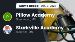 Recap: Pillow Academy vs. Starkville Academy  2022