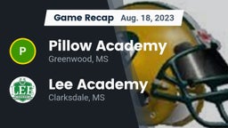 Recap: Pillow Academy vs. Lee Academy  2023