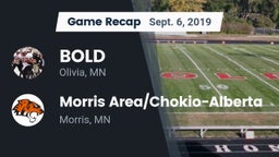 Recap: BOLD  vs. Morris Area/Chokio-Alberta 2019