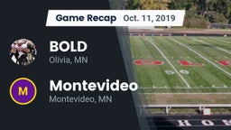 Recap: BOLD  vs. Montevideo  2019