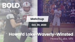 Matchup: B O L D vs. Howard Lake-Waverly-Winsted  2020