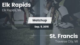Matchup: Elk Rapids vs. St. Francis  2016