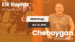 Matchup: Elk Rapids vs. Cheboygan  2016