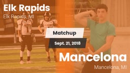 Matchup: Elk Rapids vs. Mancelona  2018