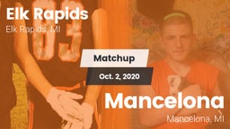 Matchup: Elk Rapids vs. Mancelona  2020