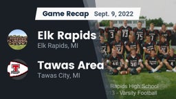 Recap: Elk Rapids  vs. Tawas Area  2022