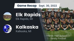 Recap: Elk Rapids  vs. Kalkaska  2022