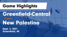Greenfield-Central  vs New Palestine  Game Highlights - Sept. 2, 2021