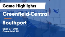 Greenfield-Central  vs Southport  Game Highlights - Sept. 27, 2021