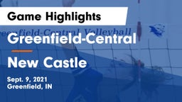 Greenfield-Central  vs New Castle  Game Highlights - Sept. 9, 2021