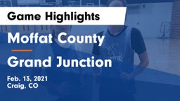 Moffat County  vs Grand Junction  Game Highlights - Feb. 13, 2021