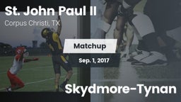 Matchup: St. John Paul II vs. Skydmore-Tynan 2017