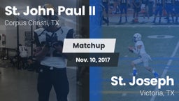 Matchup: St. John Paul II vs. St. Joseph  2017
