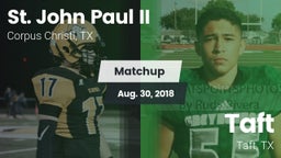 Matchup: St. John Paul II vs. Taft  2018