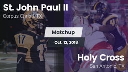 Matchup: St. John Paul II vs. Holy Cross  2018