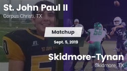 Matchup: St. John Paul II vs. Skidmore-Tynan  2019