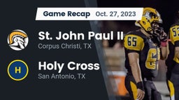 Recap: St. John Paul II  vs. Holy Cross  2023