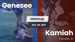 Matchup: Genesee vs. Kamiah  2017
