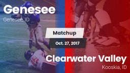 Matchup: Genesee vs. Clearwater Valley  2017