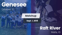 Matchup: Genesee vs. Raft River  2018