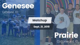 Matchup: Genesee vs. Prairie  2018