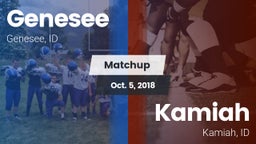 Matchup: Genesee vs. Kamiah  2018
