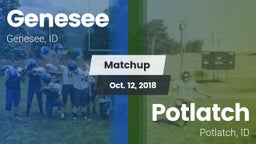 Matchup: Genesee vs. Potlatch  2018