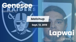 Matchup: Genesee vs. Lapwai  2019