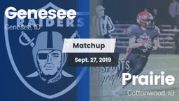Matchup: Genesee vs. Prairie  2019