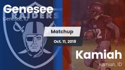 Matchup: Genesee vs. Kamiah  2019
