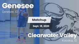 Matchup: Genesee vs. Clearwater Valley  2020